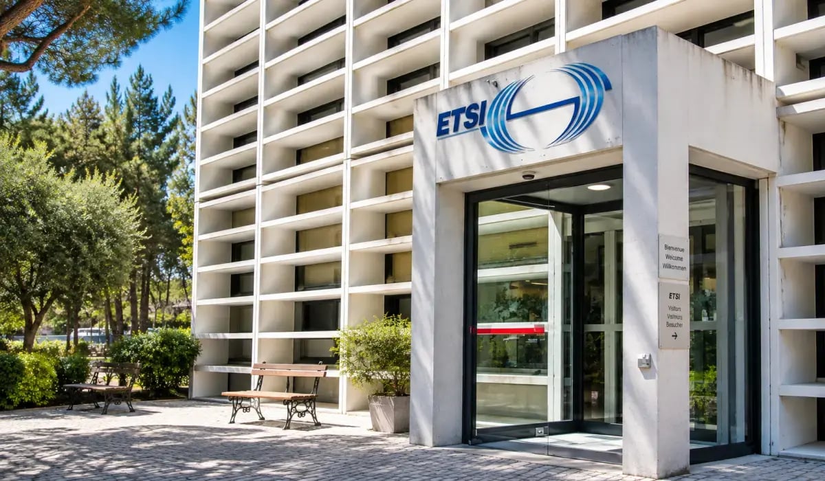 ETSI's hovedkvarter i Sophia Antipolis, Frankrig